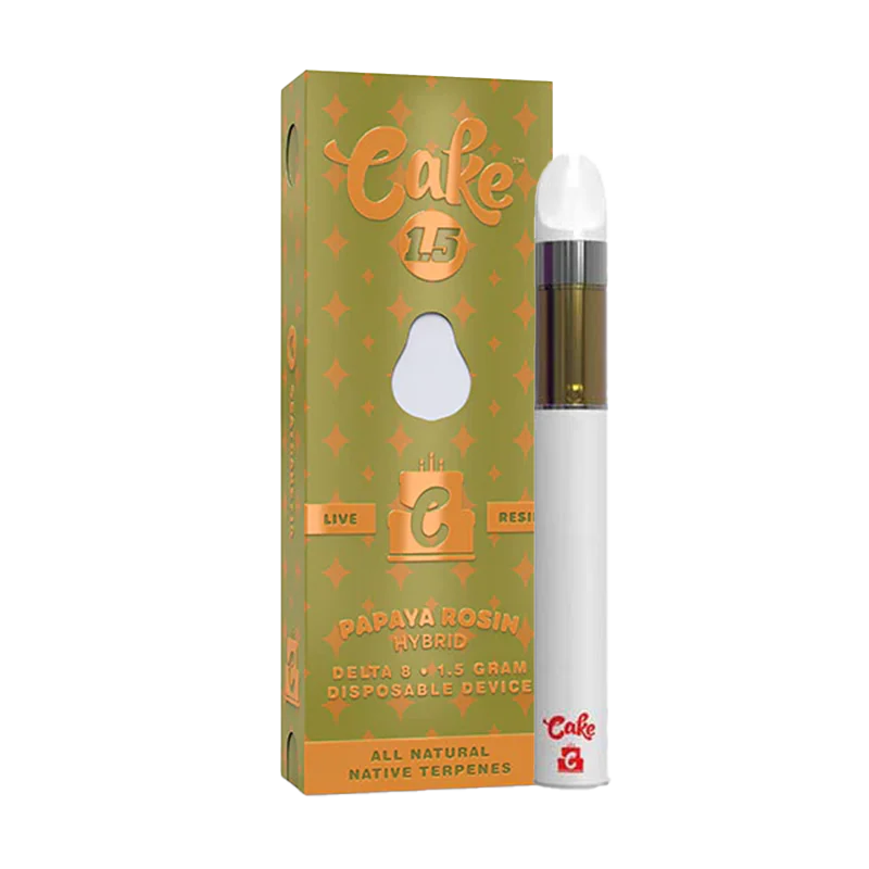 Cake 1.5 - Delta 8 Live Resin Disposable - 1.5g