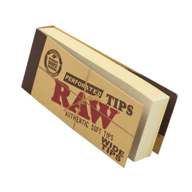 RAW - Rolling Tips - Perforated Wide Tips