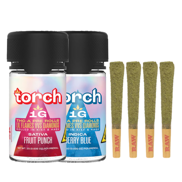 Torch - Lil Flames THCA Pre-Rolls - 4x1g