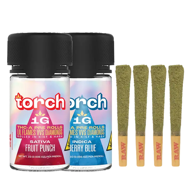 Torch - Lil Flames THCA Pre-Rolls - 4x1g