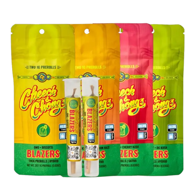 Cheech & Chong's - Blazers - THCA - Pre-Rolls - 2g