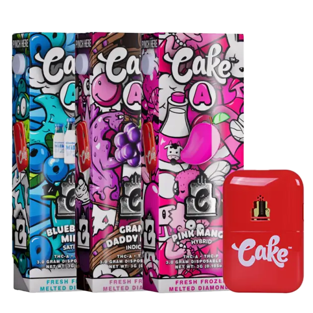 Cake - A Pebble THCA + THCP Disposable - 3g