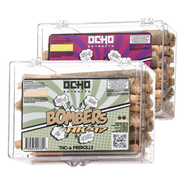 Ocho Extracts - Bombers - THCA Pre-Rolls - 20g (20ct)