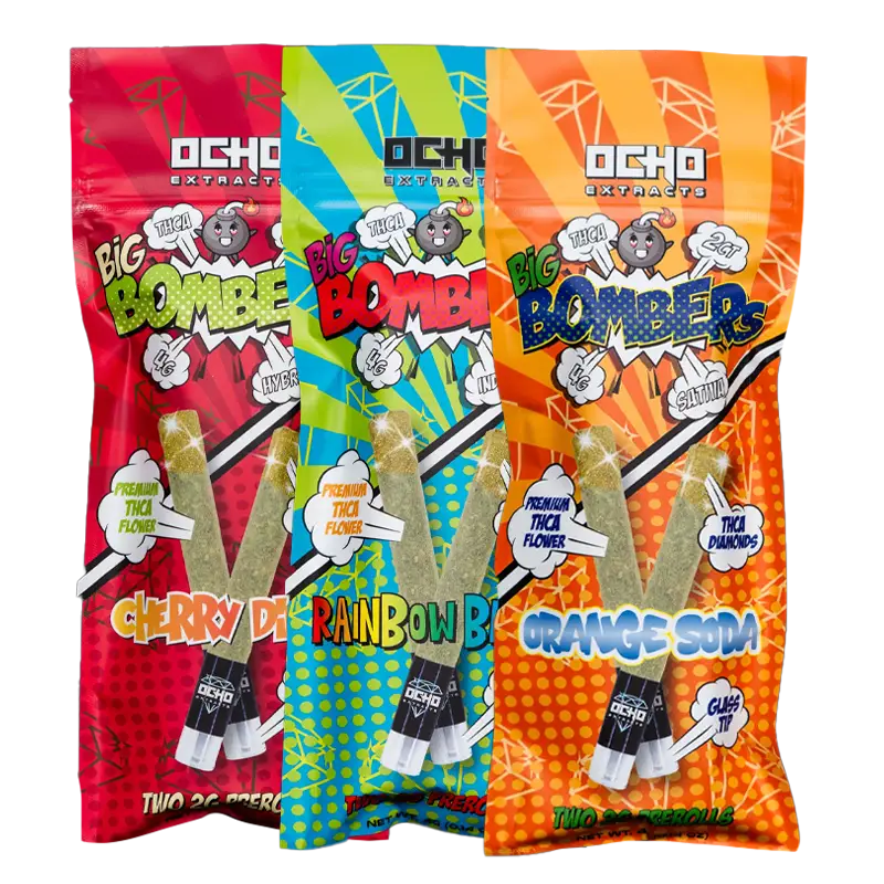 Ocho Extracts - 2x2 Big Bombers - Pre-Rolls - 4g