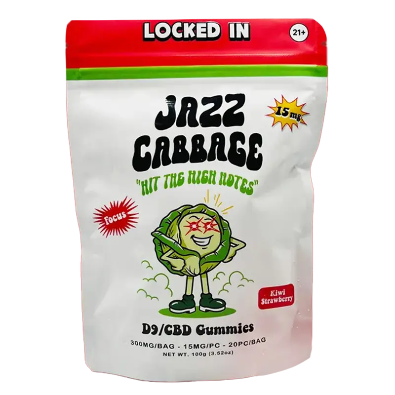 Jazz Cabbage - Delta 9 Gummies - 300mg - Image 3