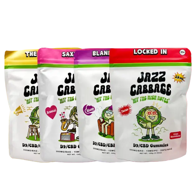 Jazz Cabbage - Delta 9 Gummies - 300mg
