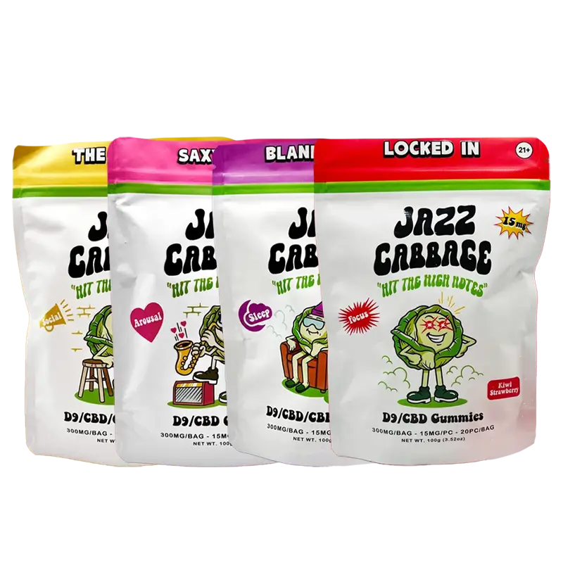 Jazz Cabbage - Delta 9 Gummies - 300mg