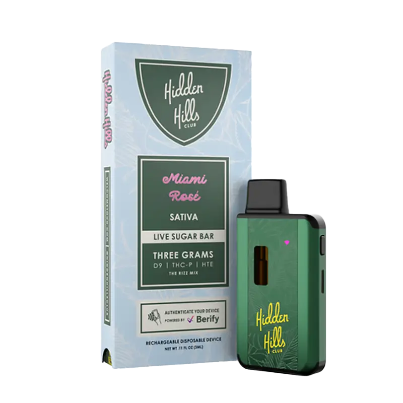 Hidden Hills - Rizz Blend Live Sugar Bar - Disposable - 3g - Image 5
