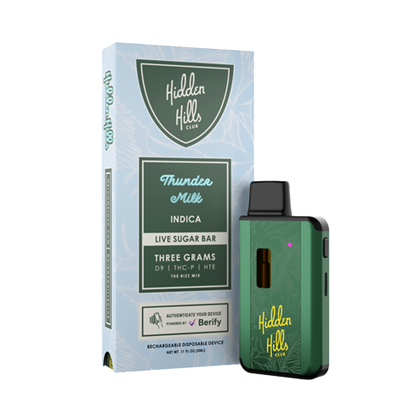 Hidden Hills - Rizz Blend Live Sugar Bar - Disposable - 3g - Image 6