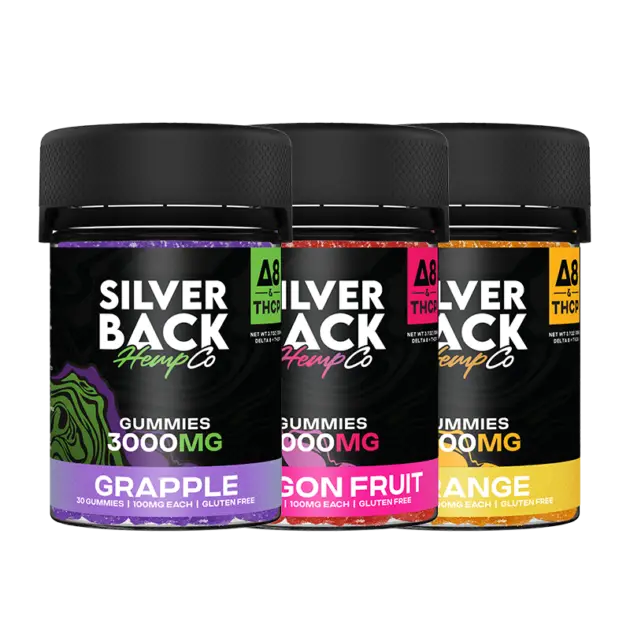 Silverback Hemp Co - THC-P + Delta 8 Gummies - 3000mg
