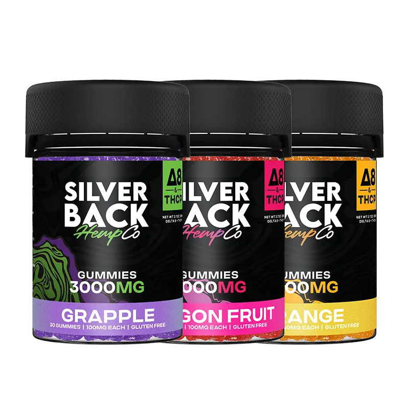Silverback Hemp Co - THC-P + Delta 8 Gummies - 3000mg