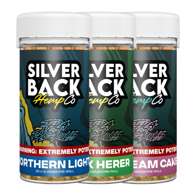Silverback Hemp Co - THCA - Pre-Rolls (Jumbo Jar) - 20ct