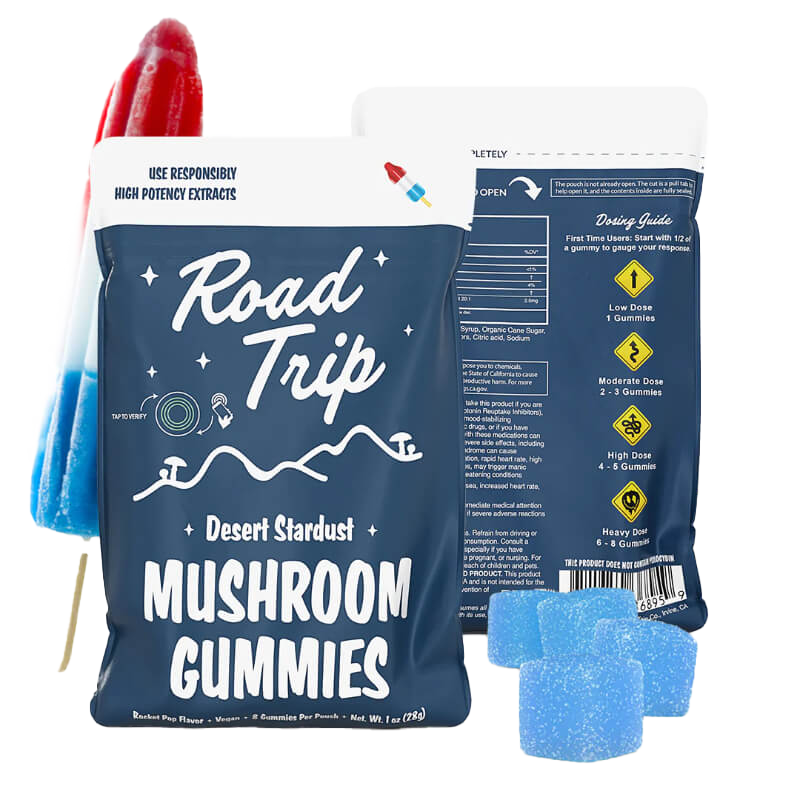 Road Trip - Desert Stardust - Mushroom Gummies (8ct) - Image 8