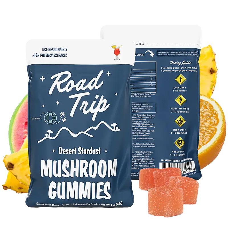 Road Trip - Desert Stardust - Mushroom Gummies (8ct) - Image 9