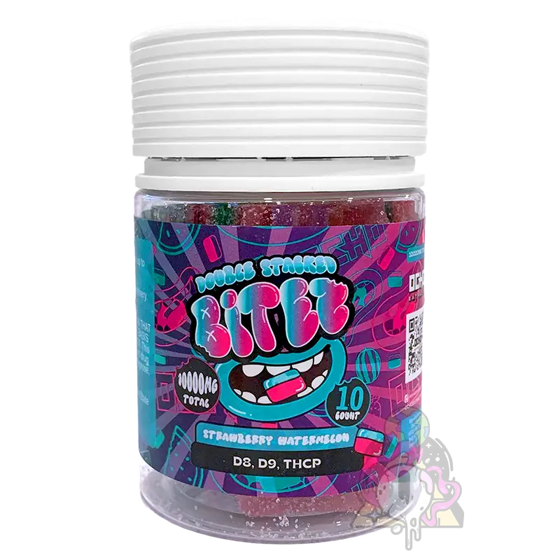 Double Stacked Bitez - 1000mg Gummies - 10ct - Image 5