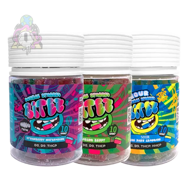 Double Stacked Bitez - 1000mg Gummies - 10ct
