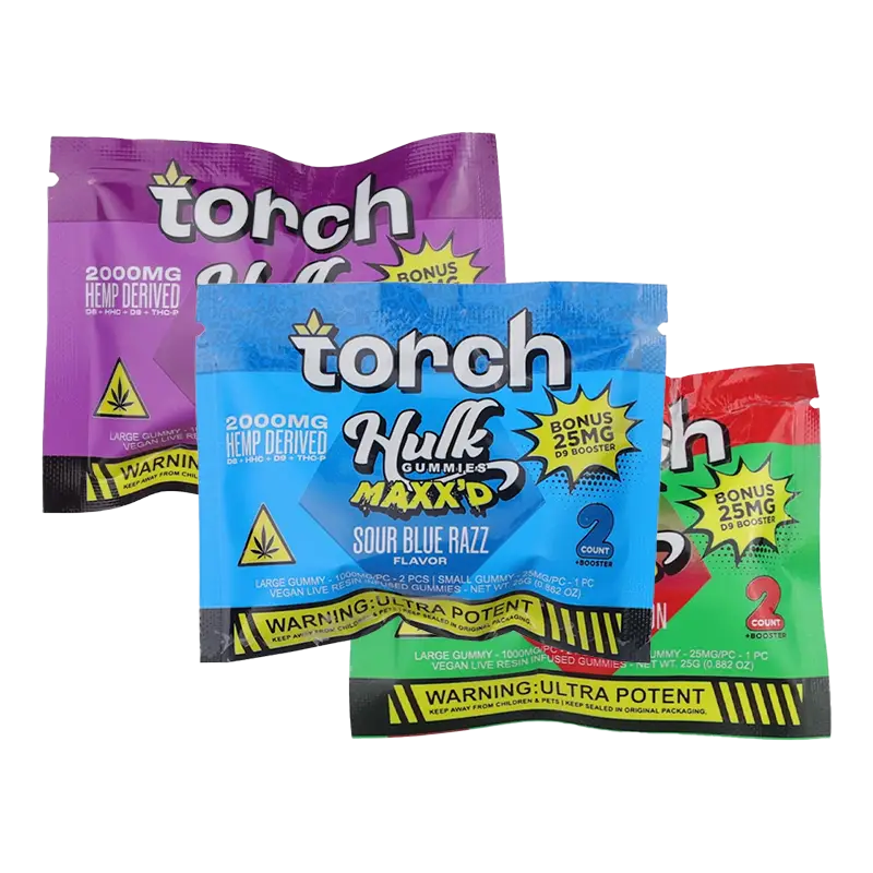 Torch - Hulk MAXX'D - Gummies 2000mg - 2ct