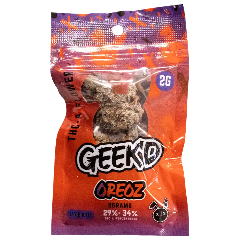 Geek'd Extracts - THCA Flower 2g - Image 3