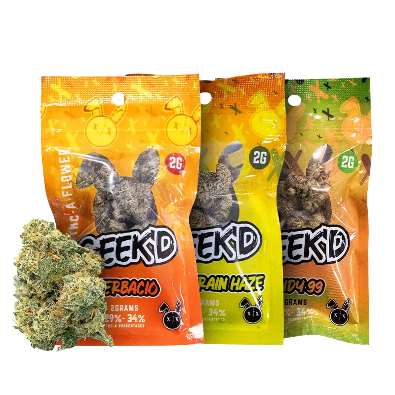 Geek'd Extracts - THCA Flower 2g