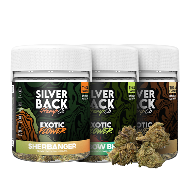 Silverback Hemp Co - THCA Exotic Flower - 1oz