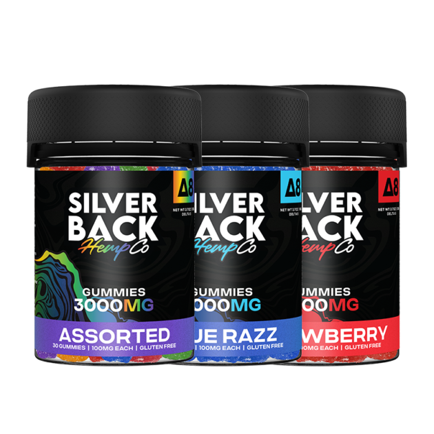 Silverback Hemp Co - Delta 8 Gummies - 3000mg