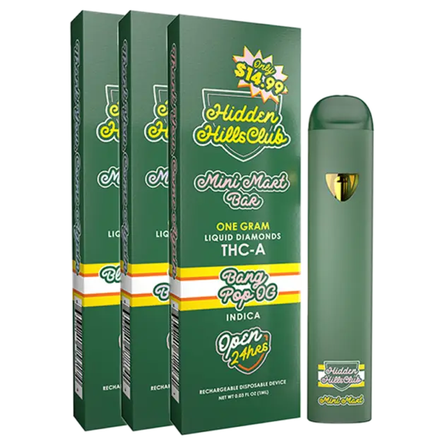 Hidden Hills - Mini Mart Bar - Disposable - 1g