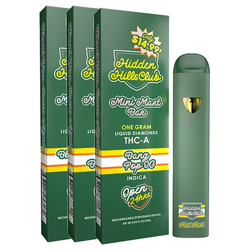 Hidden Hills - Mini Mart Bar - Disposable - 1g