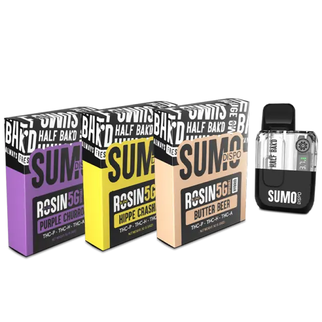 Half Bak'd - Sumo Rosin Blend Disposable - 5g