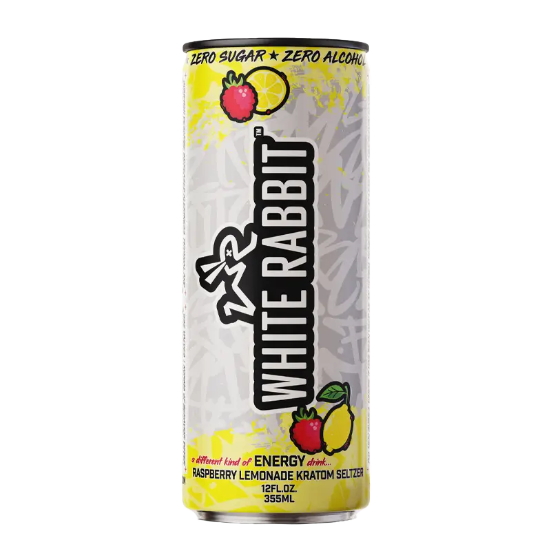 White Rabbit - Energy Kratom Seltzer 12oz - Image 4