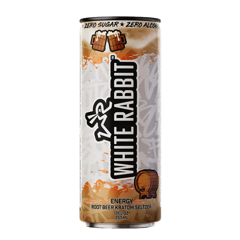 White Rabbit - Energy Kratom Seltzer 12oz - Image 5