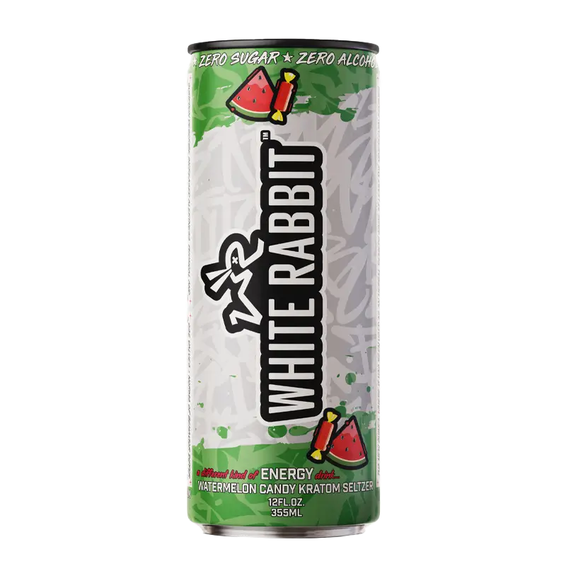White Rabbit - Energy Kratom Seltzer 12oz - Image 6
