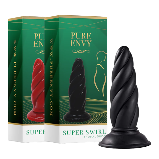 Pure Envy - Super Swirl Anal Dildo