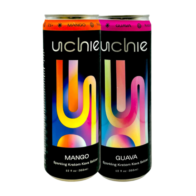 Uchie - Sparkling Kratom & Kava Seltzer - 12oz