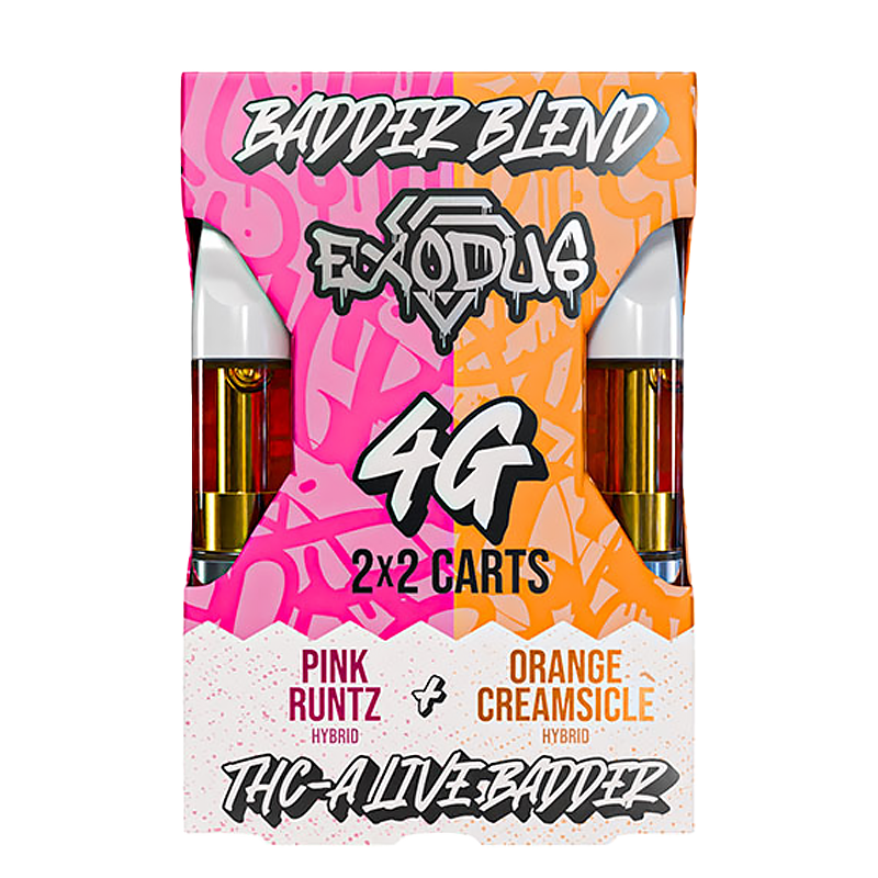 Exodus - THCA Duo Cartridges – HXY9 + Delta 8 Live Resin - Image 5