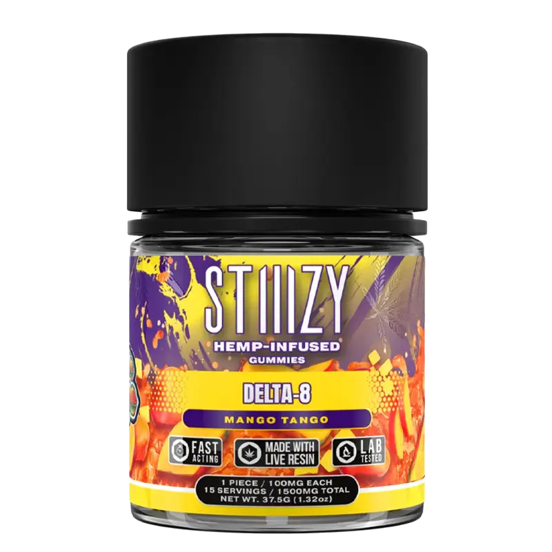 STIIIZY - Delta-8 Hemp Infused Gummies - 1500mg - Image 3