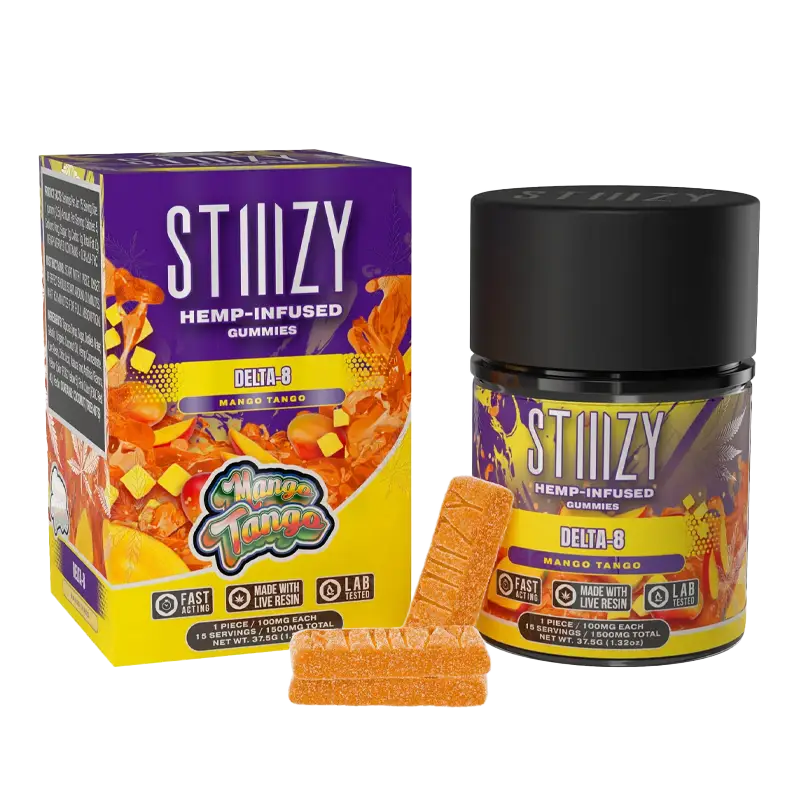 STIIIZY - Delta-8 Hemp Infused Gummies - 1500mg