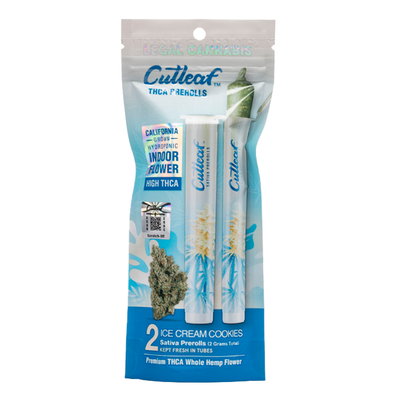Cutleaf - THCA Pre-rolls - 2X1G - Image 3