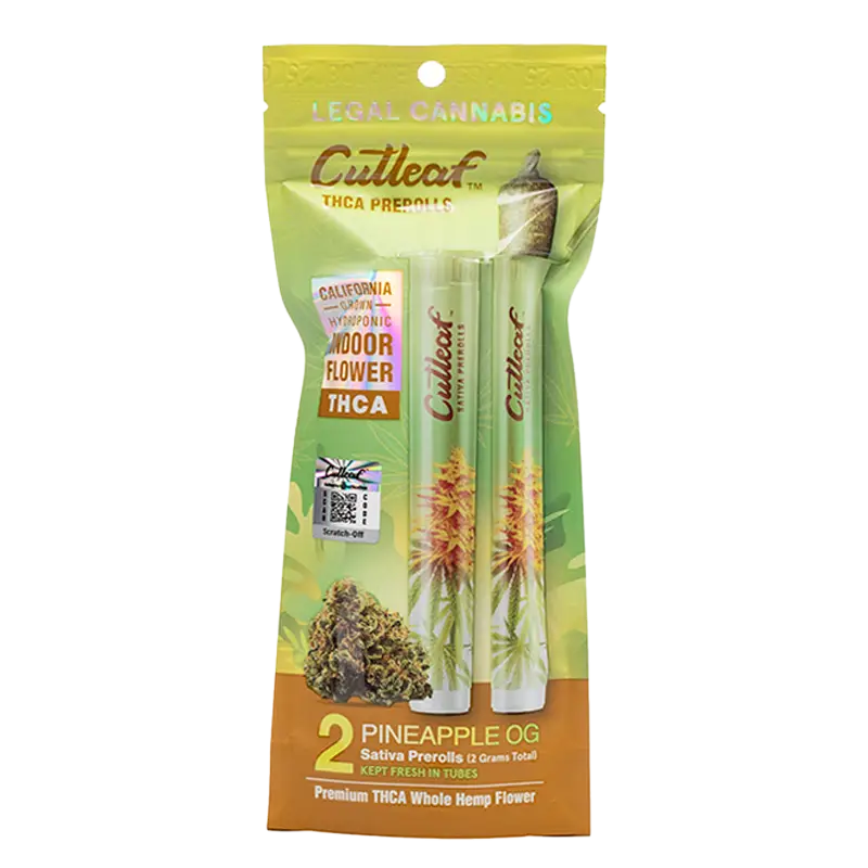 Cutleaf - THCA Pre-rolls - 2X1G - Image 4