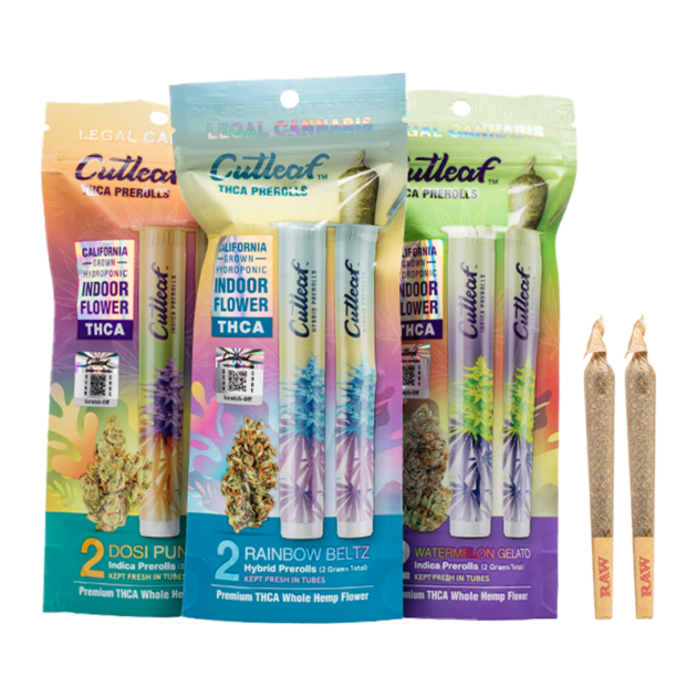 Cutleaf - THCA Pre-rolls - 2X1G
