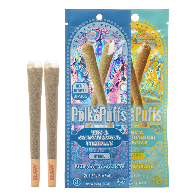 Polka Puff - THCA Saucy Diamond Pre-Rolls - 2.5g