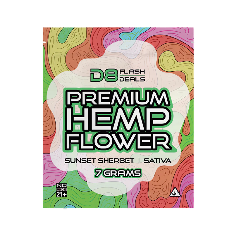 D8 Flash - Premium THCA Hemp Flower - 7g - Image 4