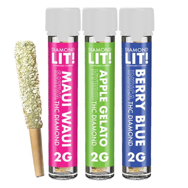 LIT! - THC Diamond Pre-Roll - 2g