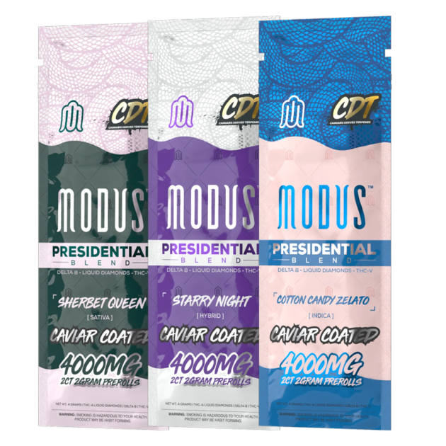Modus - Presidential Caviar Coated Pre-Rolls - 2x2G