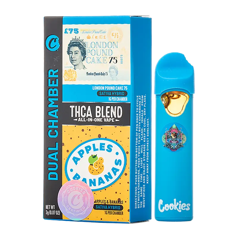 Cookies - THCA Blend Dual Chamber Disposable - 2g - Image 5