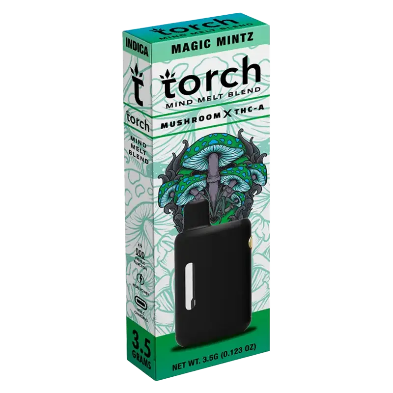 Torch - Mind Melt THCA + Mushroom Extract Disposable - 3.5g - Image 5