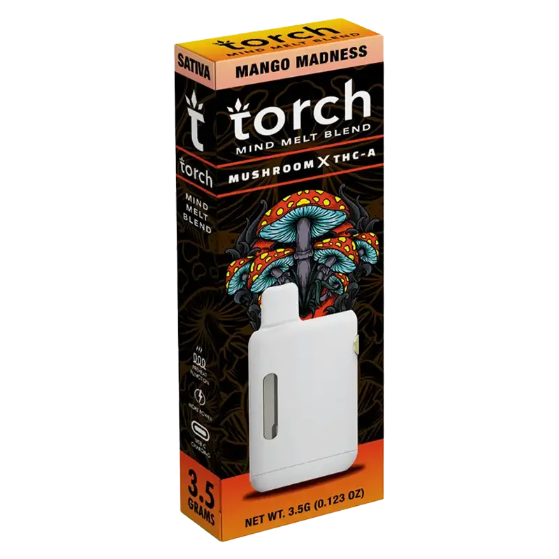 Torch - Mind Melt THCA + Mushroom Extract Disposable - 3.5g - Image 3