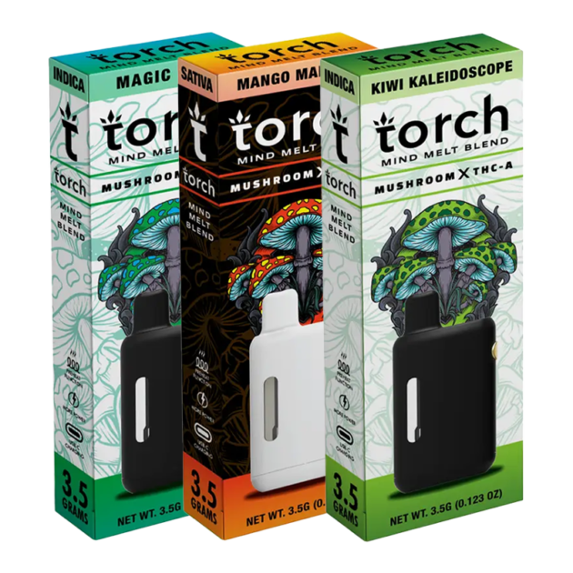 Torch - Mind Melt THCA + Mushroom Extract Disposable - 3.5g