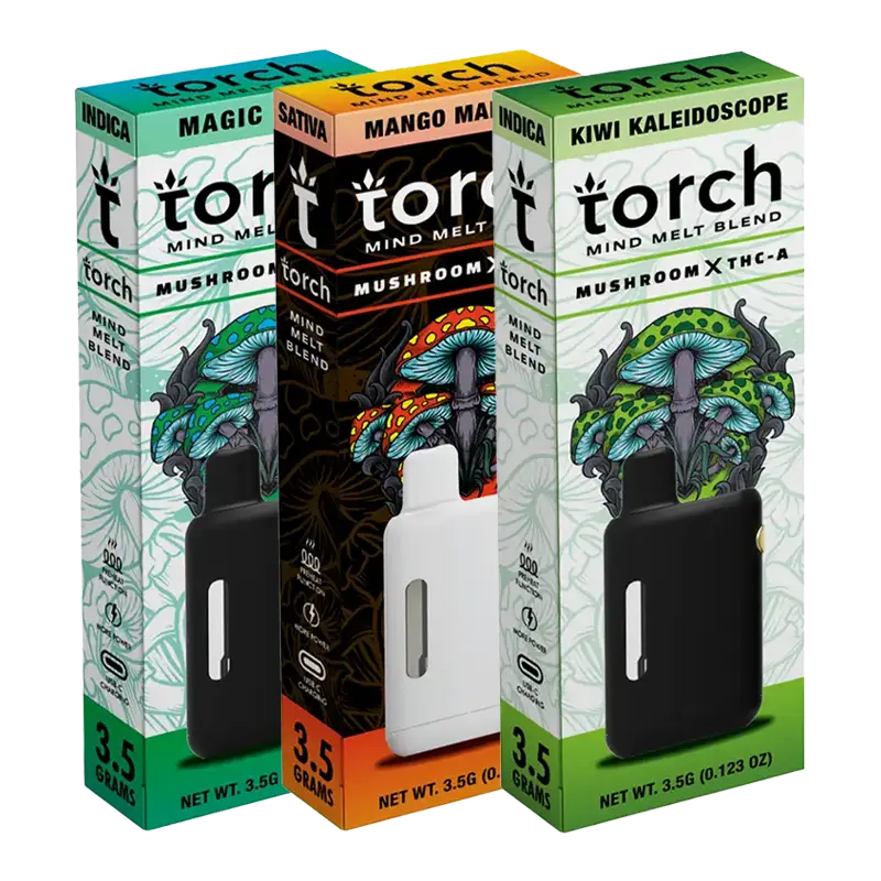 Torch - Mind Melt THCA + Mushroom Extract Disposable - 3.5g