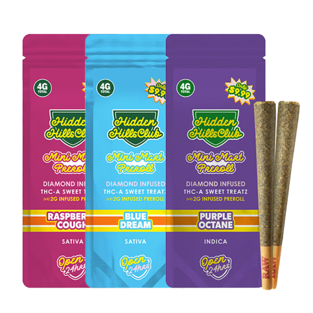 Hidden Hills - Mini Mart Pre-Rolls - 2x2g