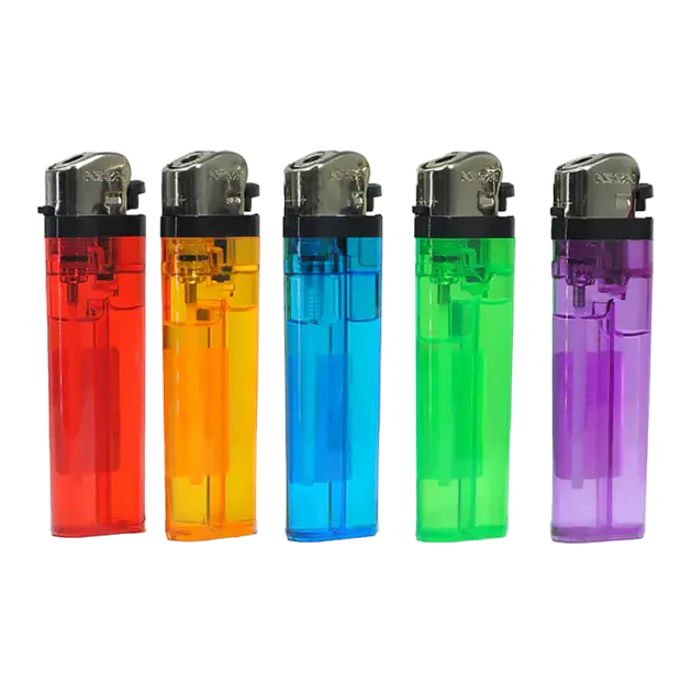 Neon Gas Lighter – Assorted Colors (Upgraded Retro Edition)